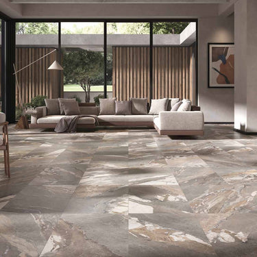 Italcer Botteca Blend Grey Matte 24x48 Porcelain Tile