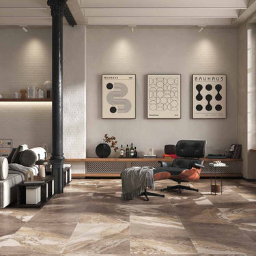 Italcer Botteca Blend Taupe Matte 24x48 Porcelain Tile