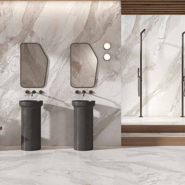 Italcer Botteca Blend White Matte 24x48 Porcelain Tile