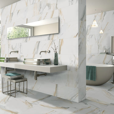 Itt Atlantis Gold Matte 12x24 Porcelain Tile