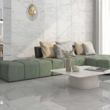 Calacatta Oro Gold Polished 24x48 Porcelain Tile