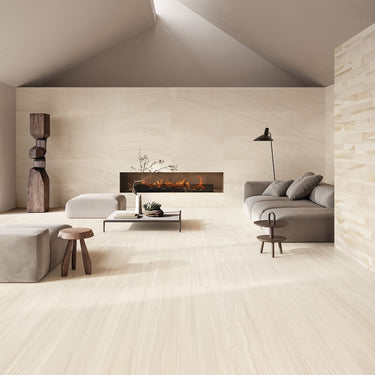 Provenza Beige Crosscut Matte 24x48 Porcelain Tile