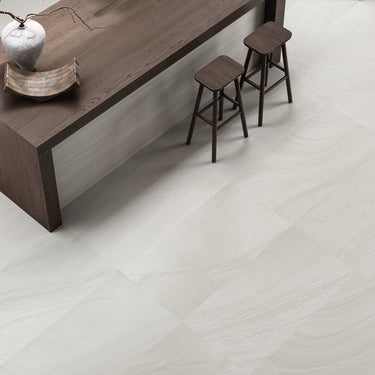 Provenza Light Grey Crosscut Matte 24x48 Porcelain Tile
