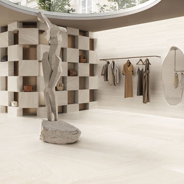 Provenza White Crosscut Matte 24x48 Porcelain Tile