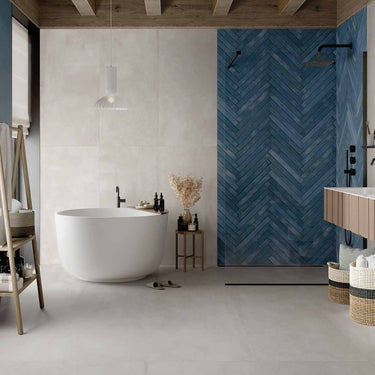 Rondine Cruda Bianco Matte 2x8 Porcelain Tile