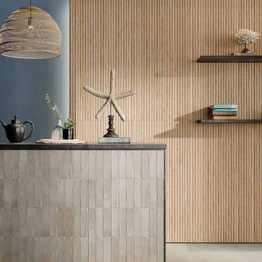 Rondine Cruda Tortora Matte 2x8 Porcelain Tile