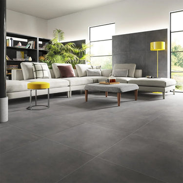 Sintesi Flow Smoke Matte 12x24 Porcelain Tile