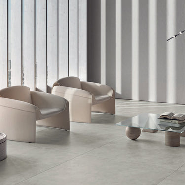 Sintesi Flow Grey Matte 31 1/2x31 1/2 Porcelain Tile