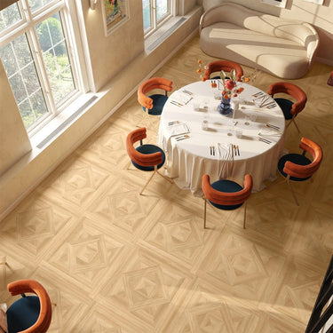 Tuscania Intarsio Miele Matte 24x24 Porcelain Tile