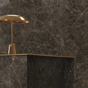 Strata Golden Black Matte 24x48 Porcelain Tile