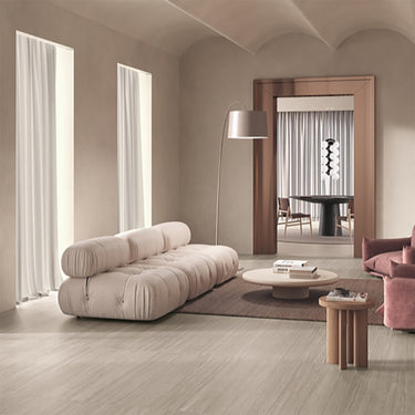 Travertine Touch Grey Matte 12x24 Porcelain Tile