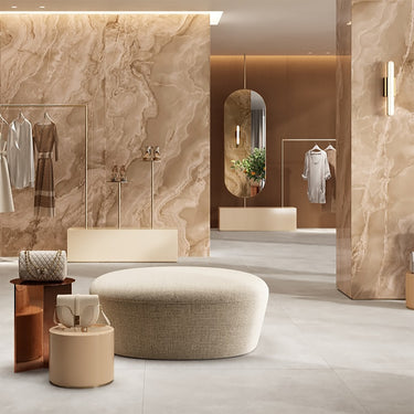 Opalia Onyx Pink Glossy 24x48 Porcelain Tile