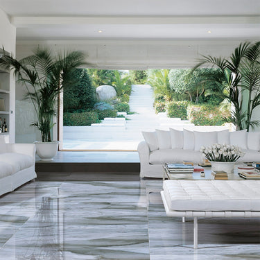 Lumina Blue Glossy 24x48 Porcelain Tile