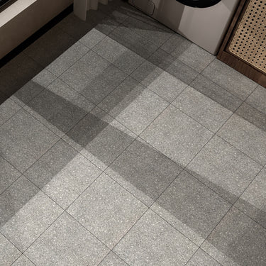 Terrazzo Silver Micro Chip Matte 24x24 Porcelain Tile