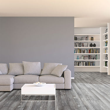Kingsdown Gray Click Lock 7X48 Luxury Vinyl Plank
